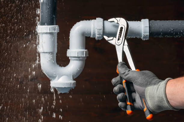 Professional Drain Cleaning technician working in Smithtown, NY